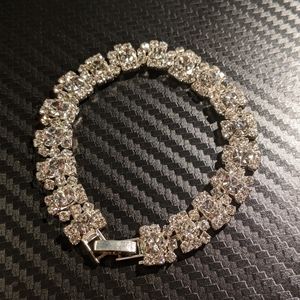 Rhinestone Statement Bracelet